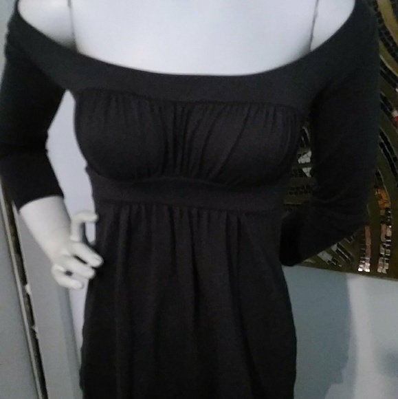 Susana Monaco Charcoal Grey Blouse S Small - Picture 2 of 5